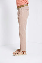 Torino Delamere Hose Chino Herren aus Stretch-Gabardine slim fit