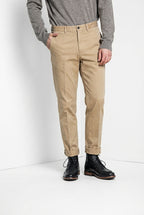 Chinos Herren-Chinohose aus Gabardine relaxed fit
