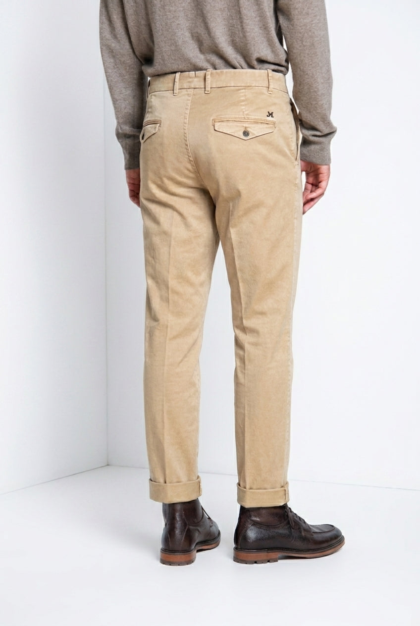 Chinos Herren-Chinohose aus Gabardine relaxed fit