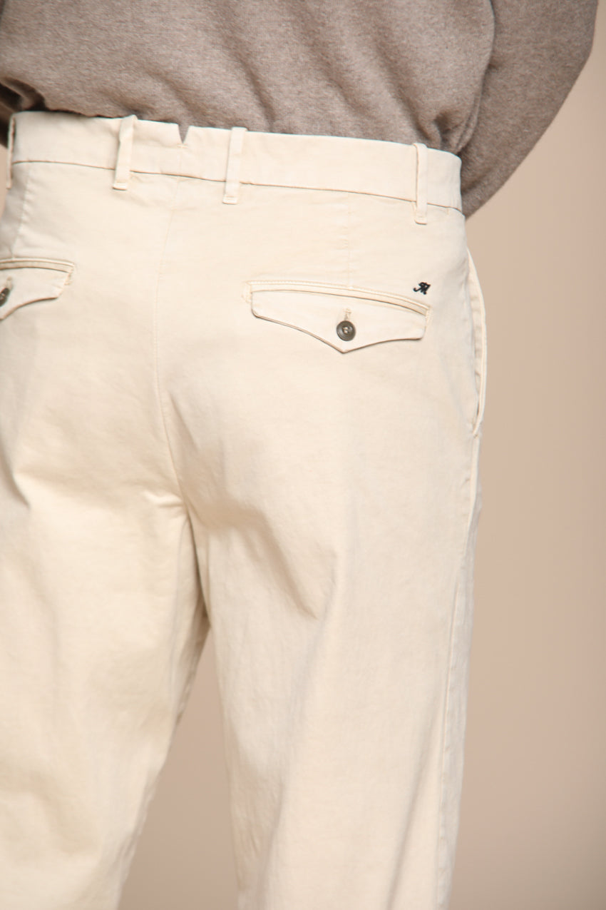 Pinces Herren-Chinohose aus Gabardine relaxed fit