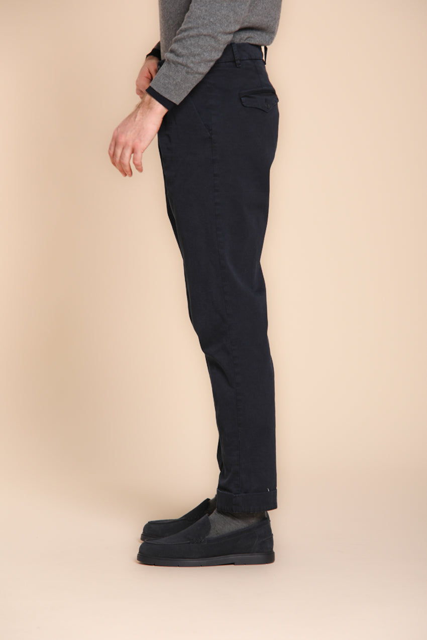 Pinces Herren-Chinohose aus Gabardine relaxed fit