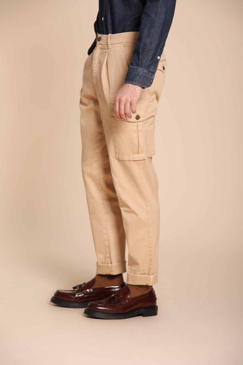 Cargo pantalone cargo uomo sartoriale relaxed fit