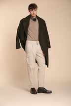 Foto 3 Cargo pantalone cargo uomo sartoriale relaxed fit