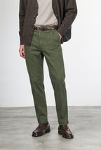 Prescott Fatigue Chinohose für Herren aus Gabardine mit relaxed fit