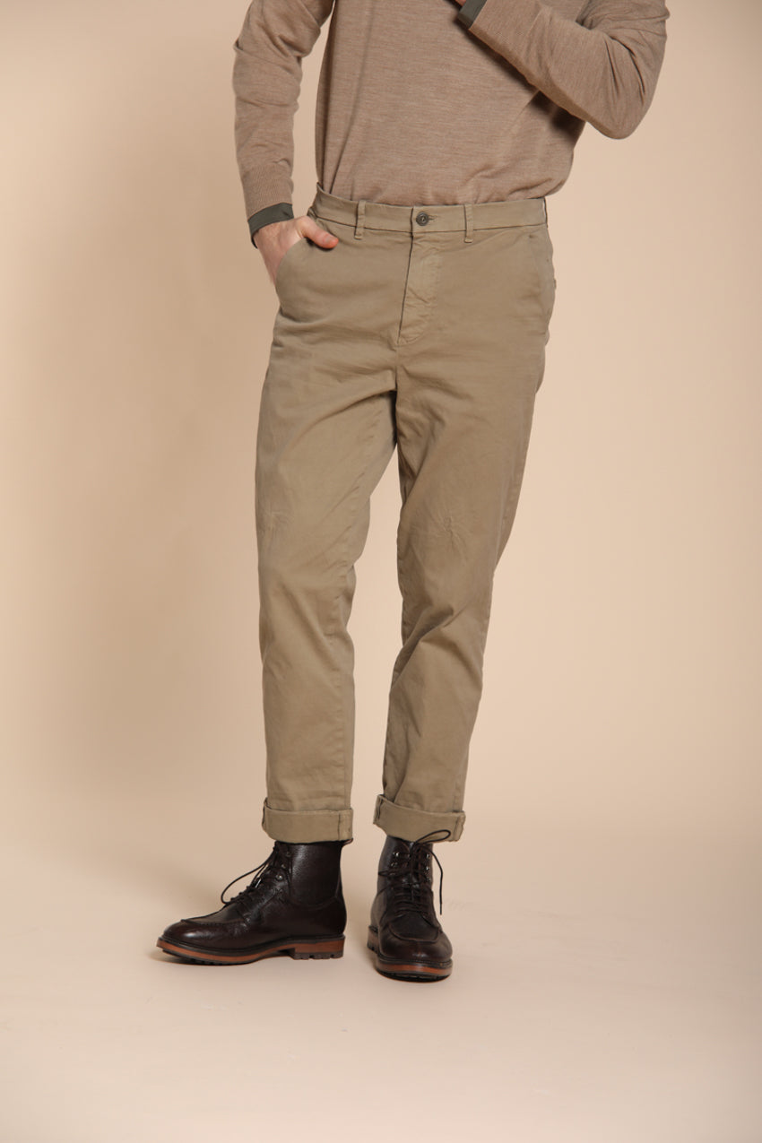 Chinos Herren-Chinohose aus Gabardine relaxed fit