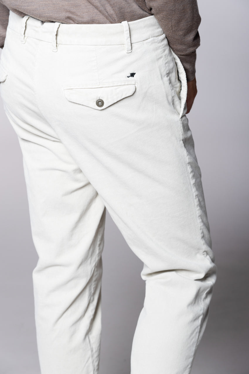 Chinos Herren-Chinohose aus 1000-Rippen-Samt relaxed fit