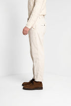 Chinos Herren-Chinohose aus 1000-Rippen-Samt relaxed fit