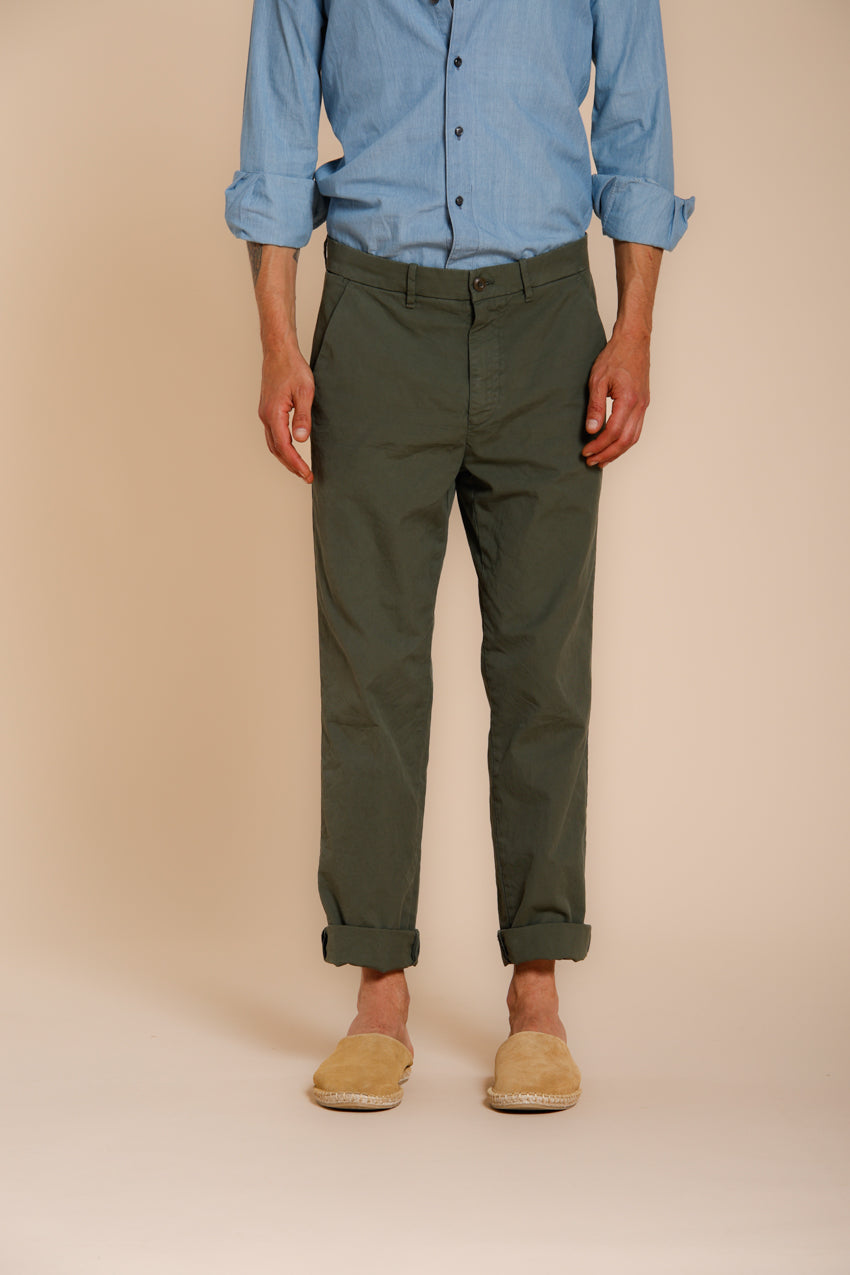 Chinos pantalone chino uomo in canvas oxford relaxed fit