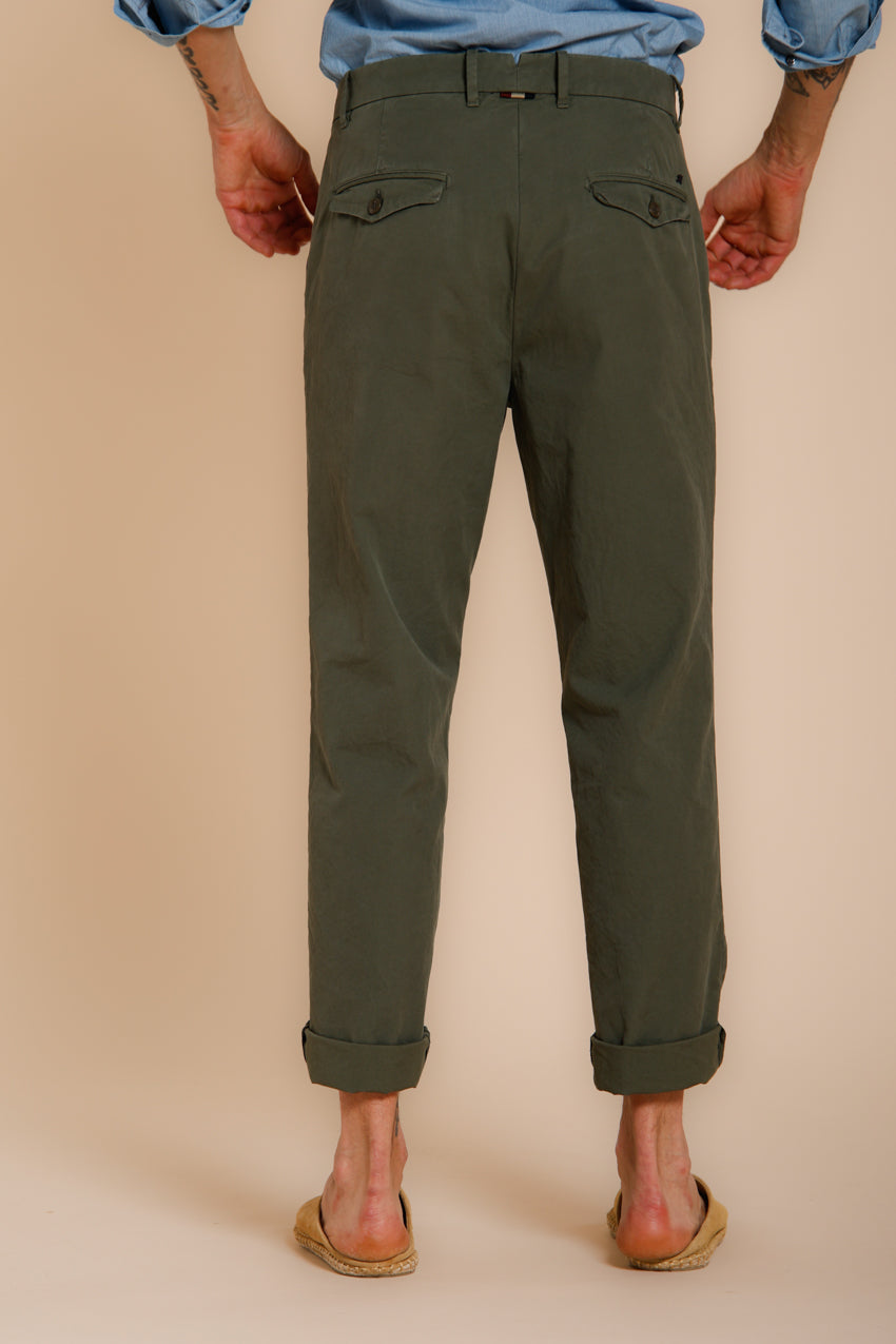Chinos pantalone chino uomo in canvas oxford relaxed fit