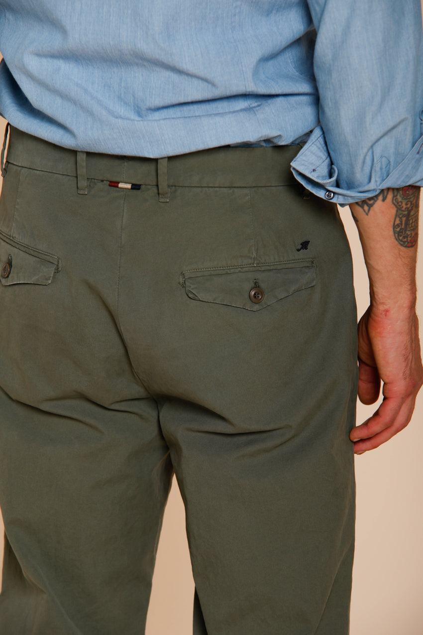 Chinos pantalone chino uomo in canvas oxford relaxed fit