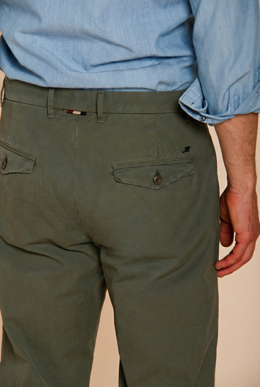 Chinos pantalone chino uomo in canvas oxford relaxed fit