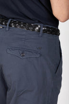 Pinces Hose Chino Mann aus Stretch Gabardine relaxed fit