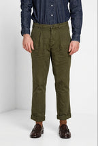 Pinces Herren-Chinohose aus Gabardine relaxed fit