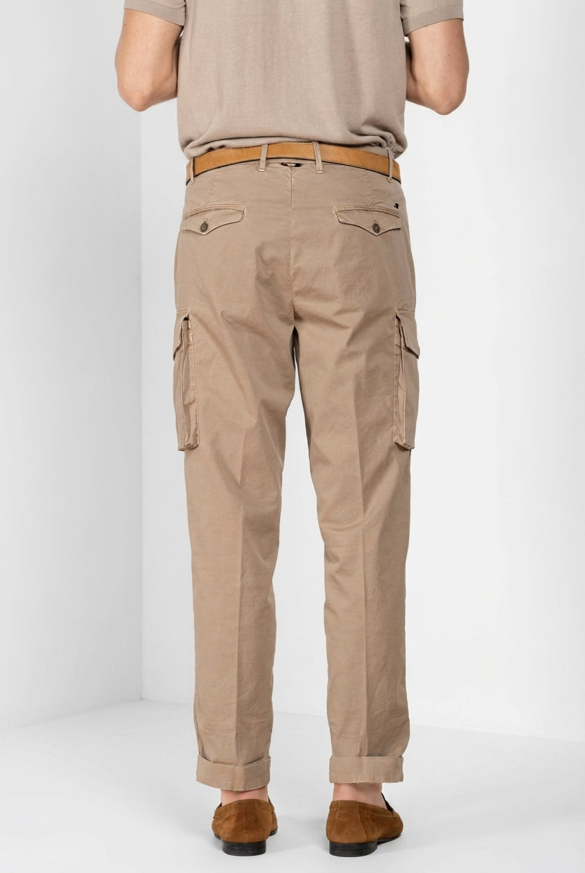 Cargo Hose Cargo Herren aus leichtem Stretch-Twill relaxed fit