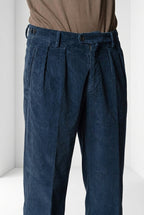 Don Johnson 2 Pinces Herren-Chinohose aus 500-Rippen-Samt carrot fit