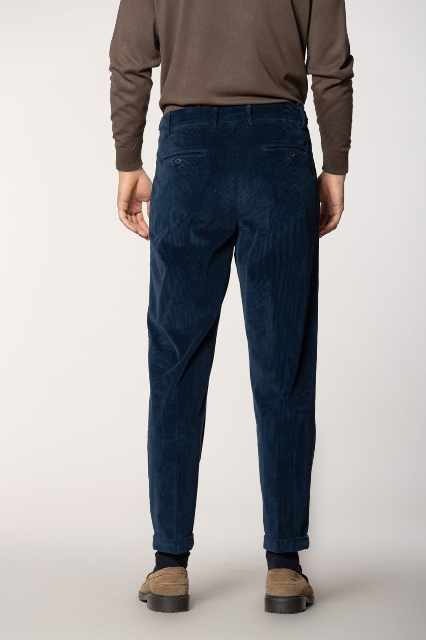Don Johnson 2 Pinces Herren-Chinohose aus Kord 500 Rippen carrot fit