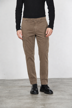 Chile Herren-Cargohose aus Gabardine mit carrot fit