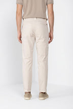 Madison M74 pantalone chino uomo in twill leggero stretch carrot fit