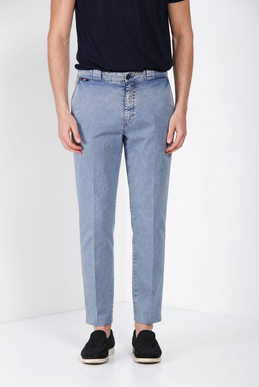 Madison M74 Hose Chino Herren aus leichtem Stretch-Twill carrot fit