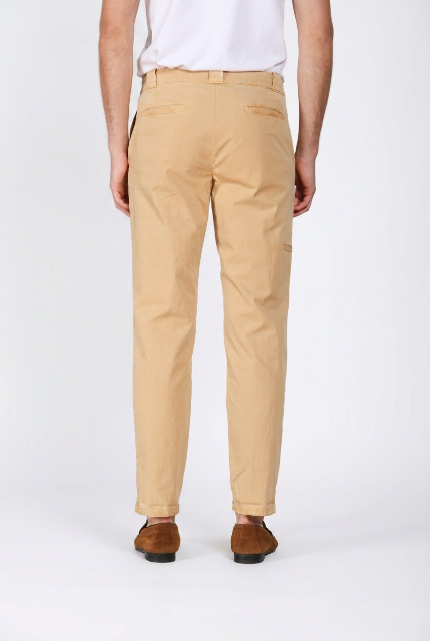 Madison M74 Hose Chino Herren aus leichtem Stretch-Twill carrot fit