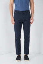 Madison M74 pantalone chino uomo in twill leggero stretch carrot fit