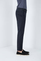 Madison M74 pantalone chino uomo in twill leggero stretch carrot fit