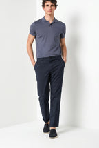Madison M74 pantalone chino uomo in twill leggero stretch carrot fit