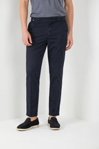 Madison M74 pantalone chino uomo in twill leggero stretch carrot fit