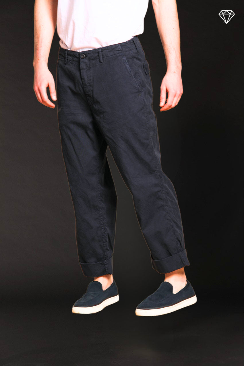 San Andreas M74 pantalone cargo uomo in canvas oxford logo edition relaxed fit ①