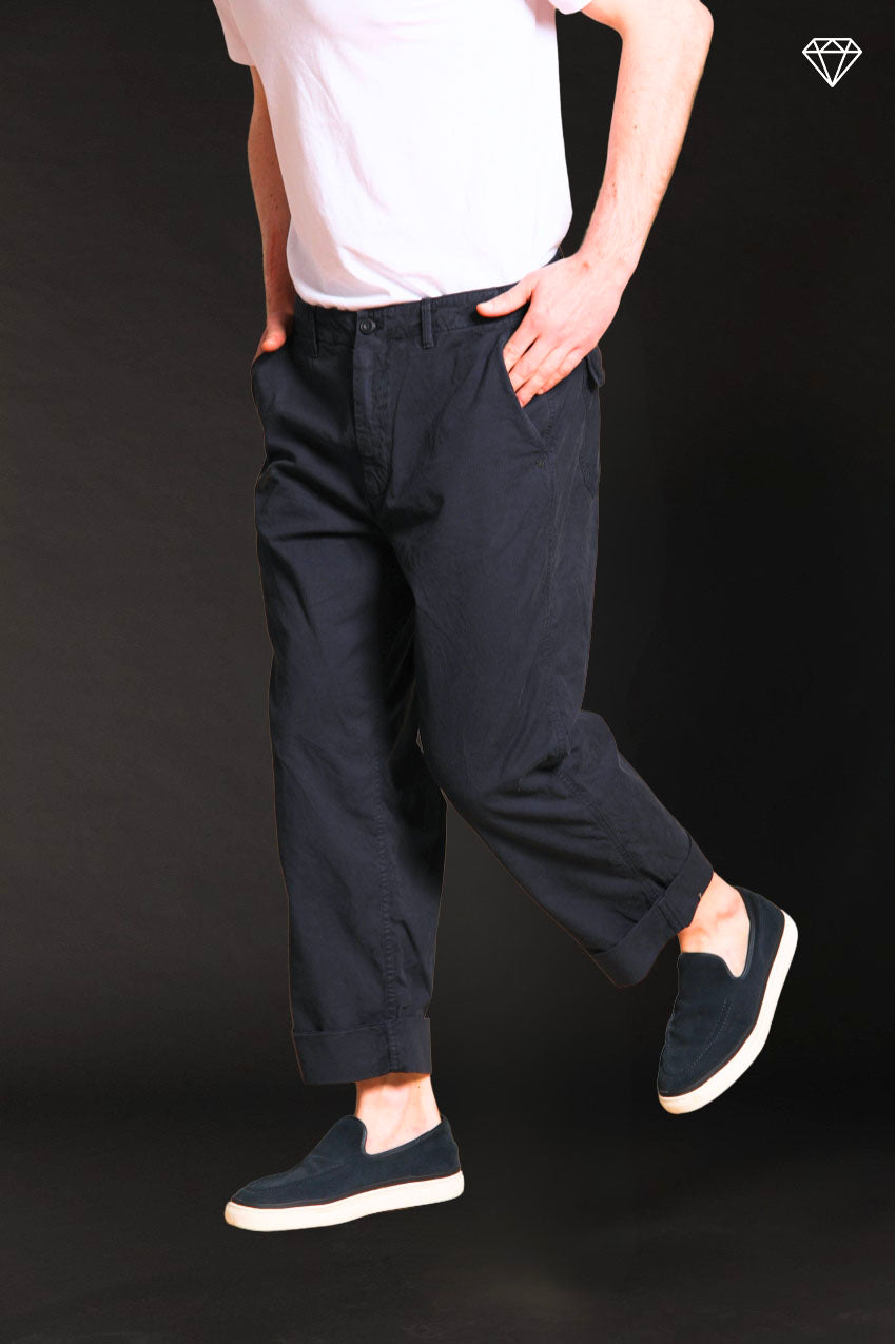 San Andreas M74 pantalone cargo uomo in canvas oxford logo edition relaxed fit ①