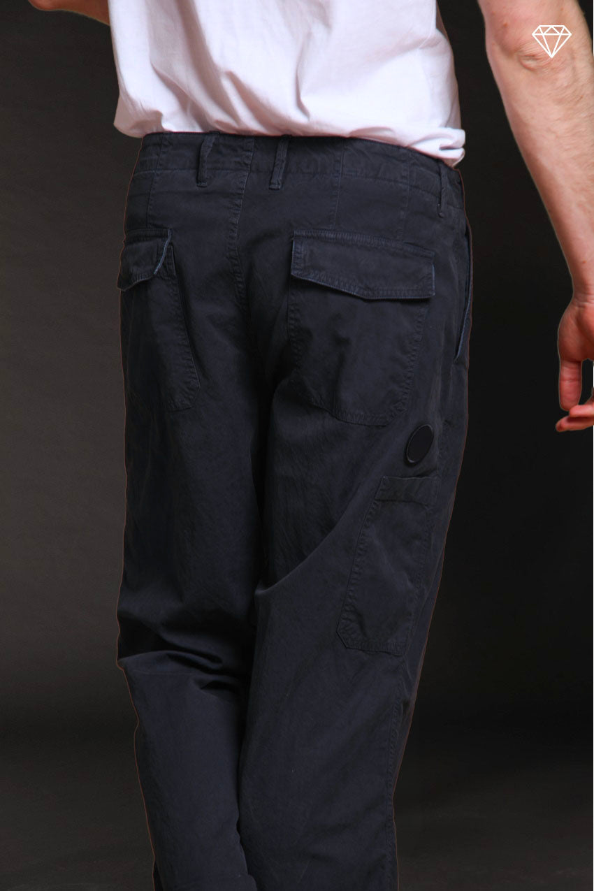 San Andreas M74 pantalone cargo uomo in canvas oxford logo edition relaxed fit ①