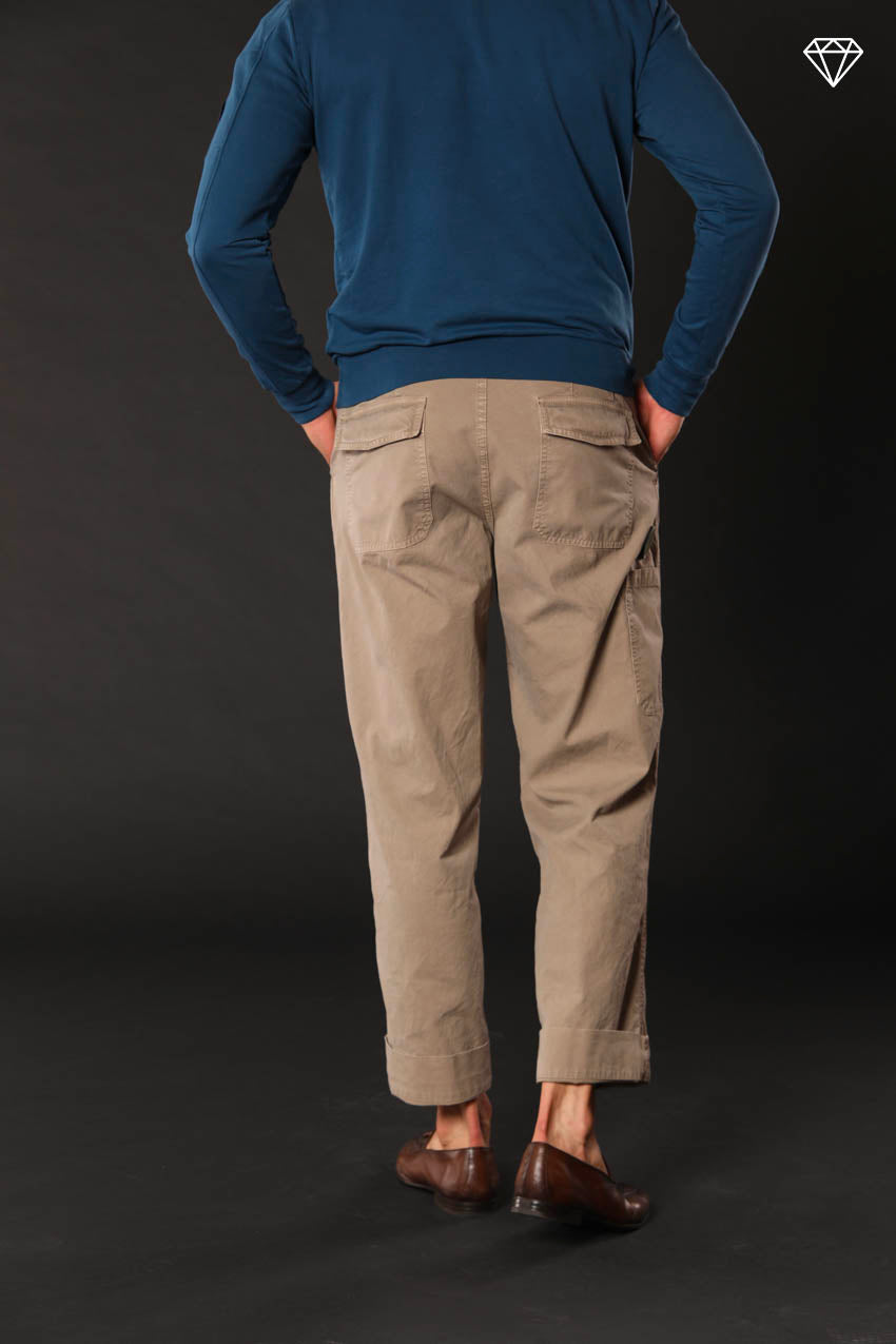 San Andreas M74 pantalone cargo uomo in canvas oxford relaxed fit ①