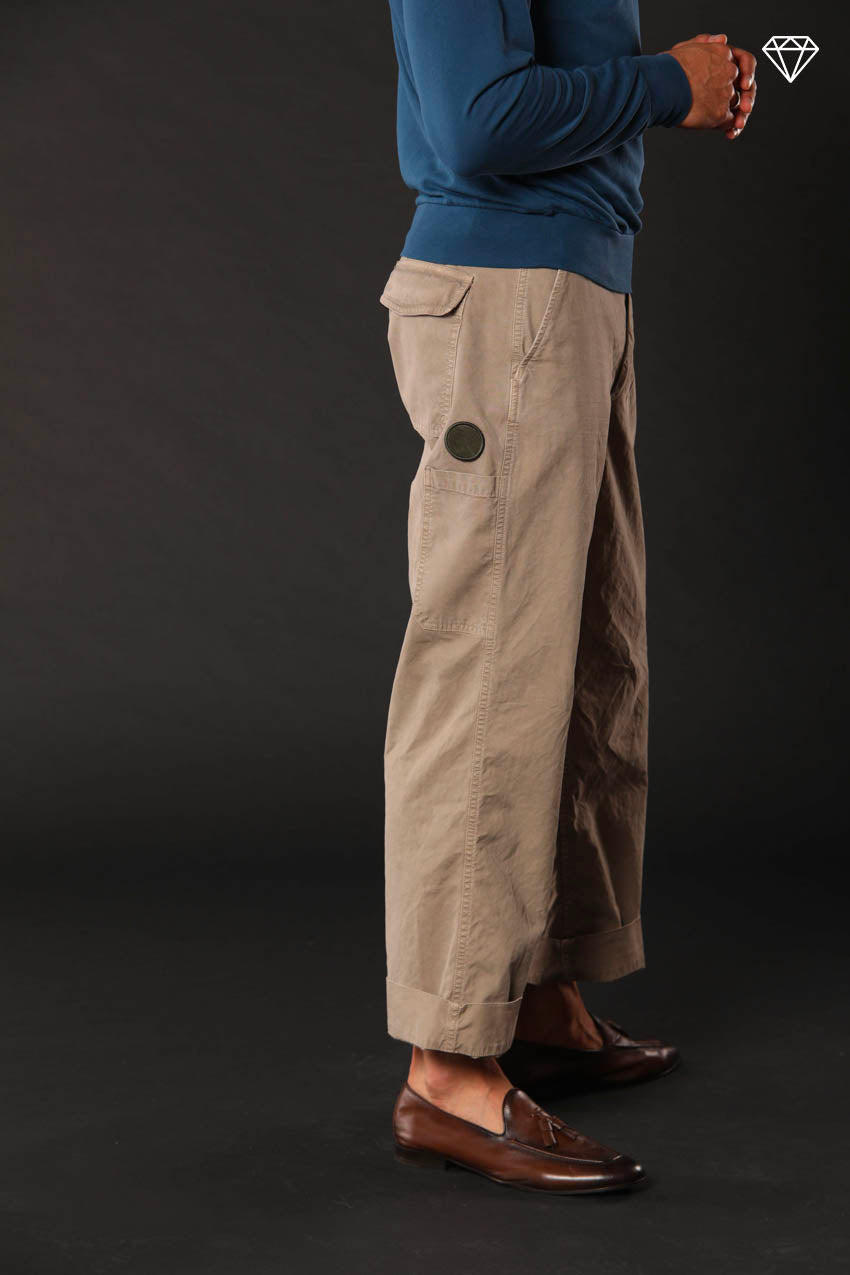 San Andreas M74 pantalone cargo uomo in canvas oxford relaxed fit ①