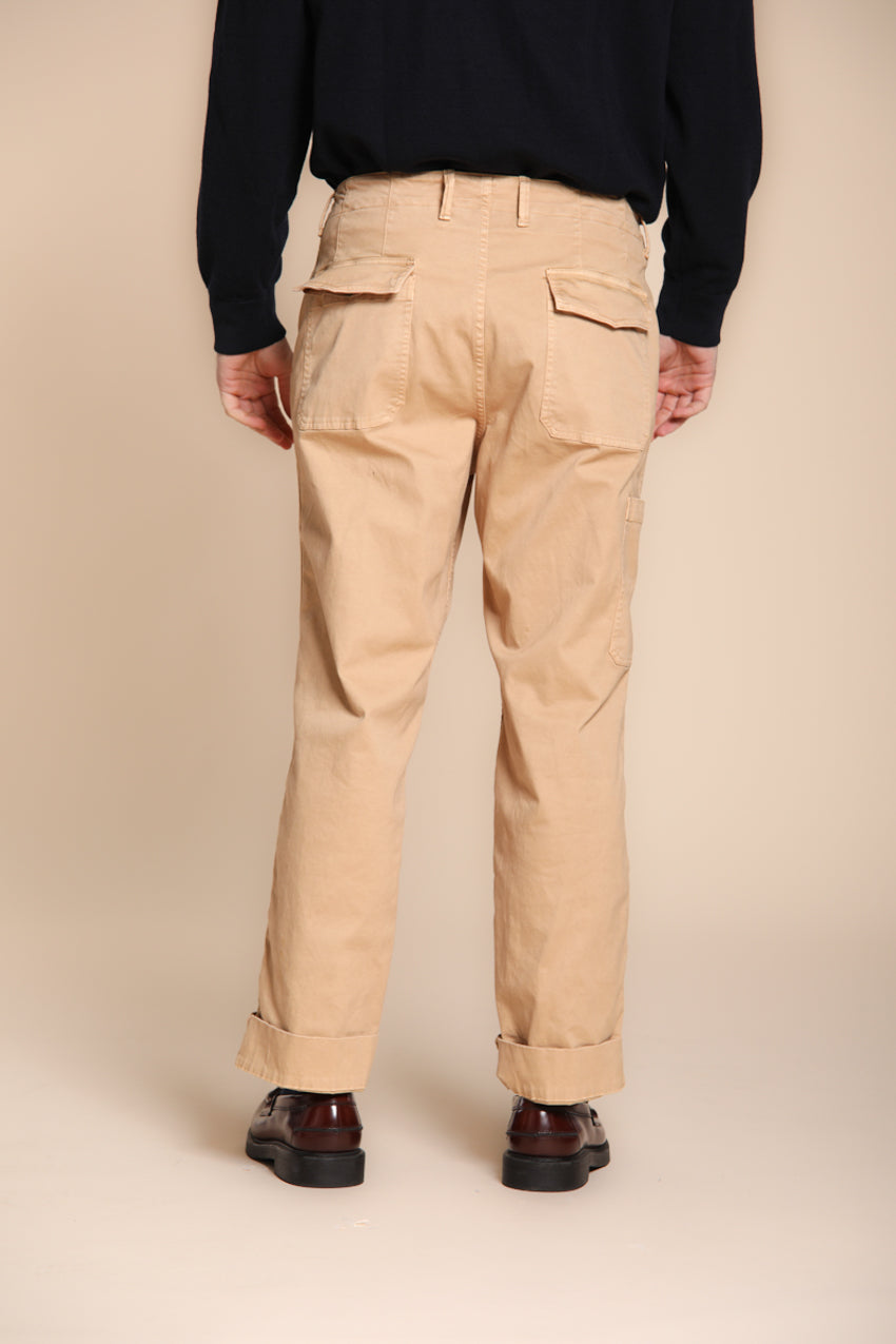 Foto 6 San Andreas M74 pantalone cargo uomo in gabardina relaxed fit