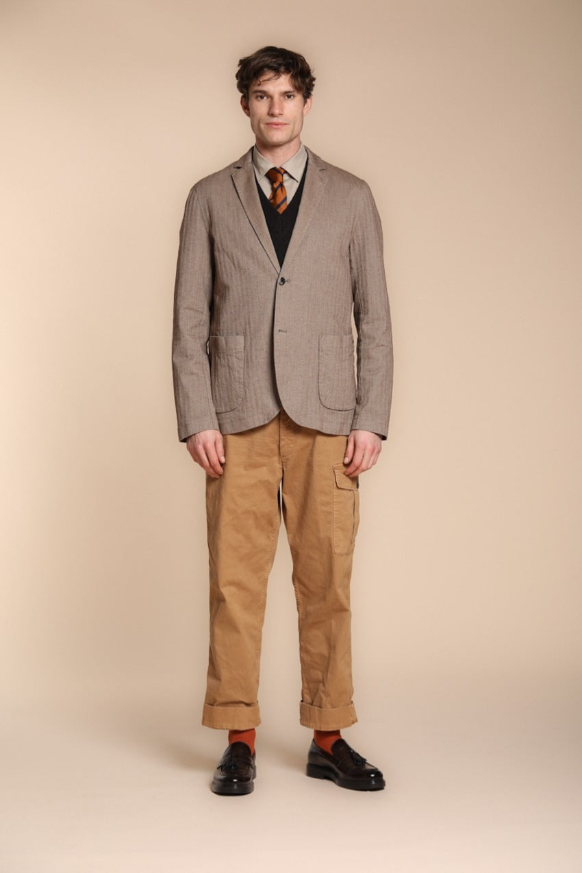 San Juan M74 Herren-Cargohose aus Gabardine relaxed fit