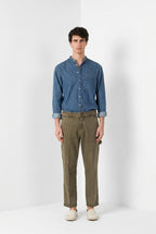 Dallas M74 pantalone cargo uomo in bull stretch relaxed fit ①
