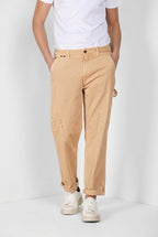 Dallas M74 pantalone cargo uomo in bull stretch relaxed fit ①