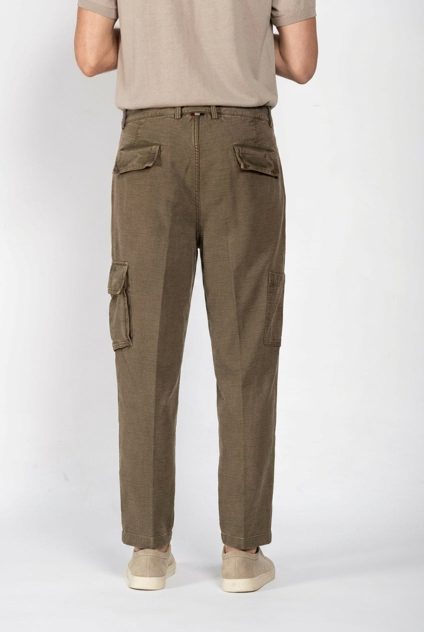 Cuba Work M74 Herren Cargo Hose aus Flammgarn-Baumwolle relaxed fit ①