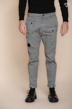 George Coolpocket Herren-Cargohose aus Gabardine logo edition carrot fit ①