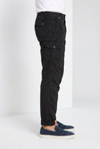 George Coolpocket pantalone cargo uomo in twill leggero stretch Logo Edition carrot fit ①