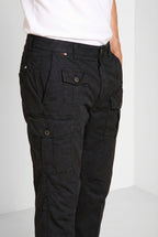 George Coolpocket pantalone cargo uomo in twill leggero stretch Logo Edition carrot fit ①