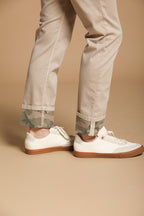 Harris 5-Taschen Herrenjeans in Gabardine mit Camouflage-Muster Slim Fit