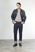 Harris 5-Pocket-Hose für Herren aus Stretch-Techno-Denim Carrot Fit