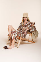 Colette Dress New Kleid Damen aus Canvas mit Blumenmuster