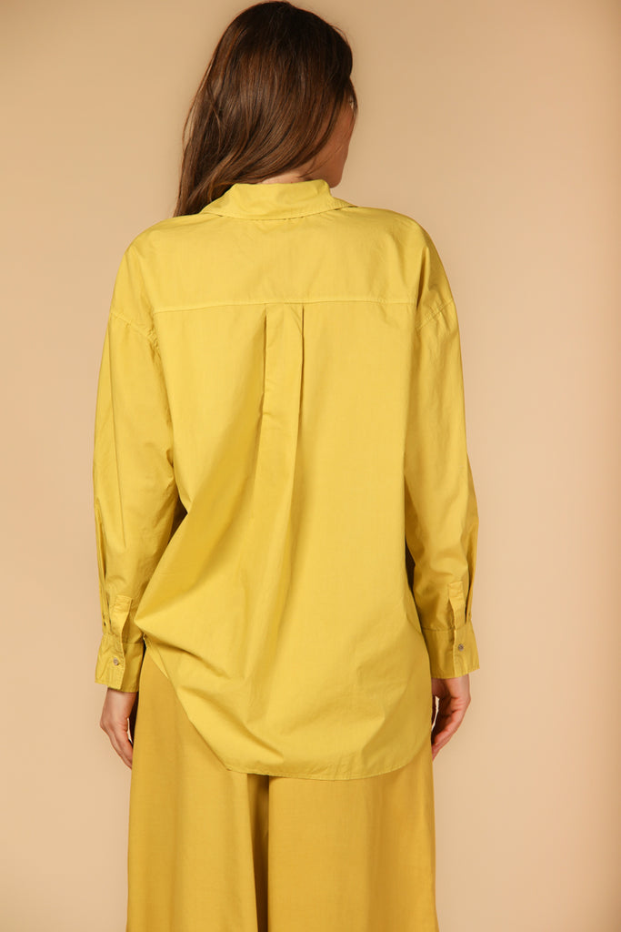 Bild 4 von Damenhemd Modell Lauren in Gelb, Oversize-Passform von Mason's