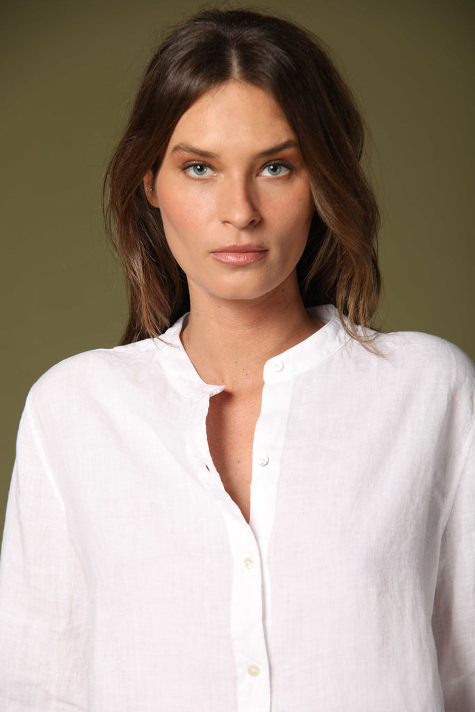 Bild 3 von Damenhemd Modell Delhi in Weiß von Mason's