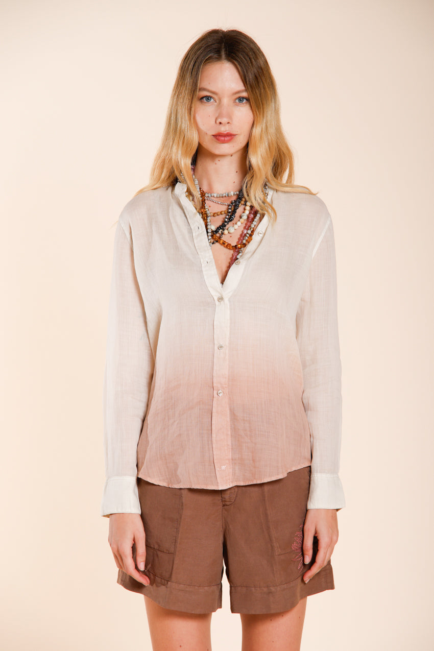 Delhi Hemd Damen langärmlig aus Ramie