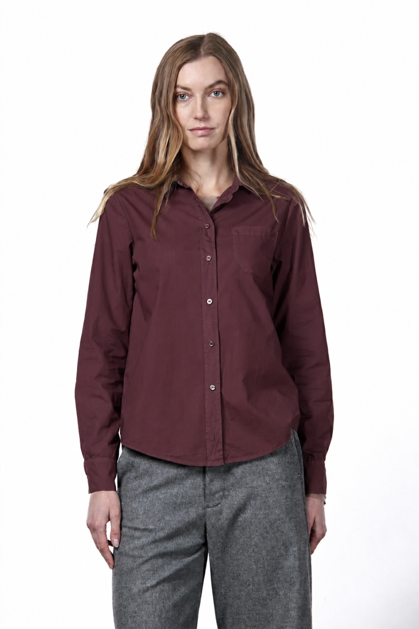 Sharon Damenbluse aus Popeline