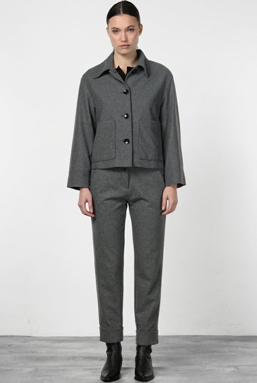 Rosie Damenjacke aus Flanell-Jersey