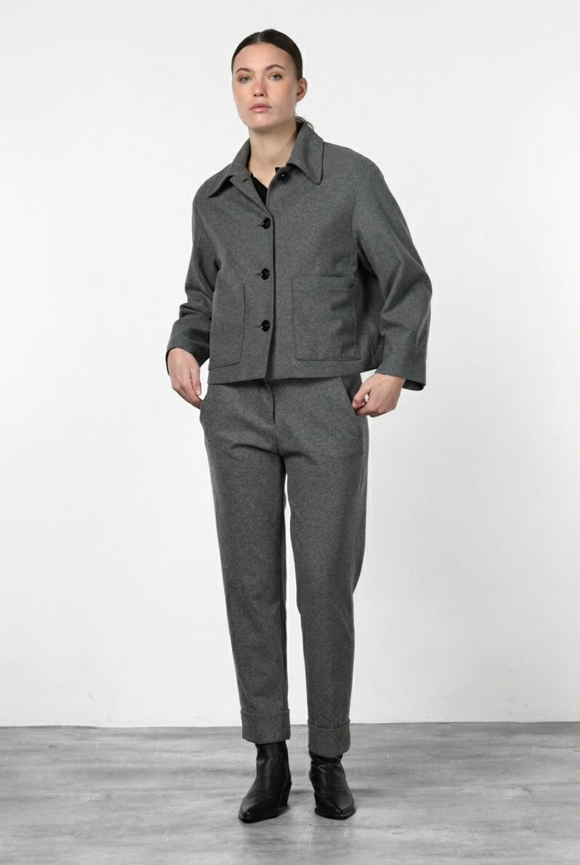 Rosie Damenjacke aus Flanell-Jersey